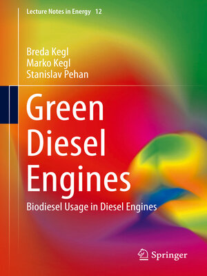 cover image of Green Diesel Engines